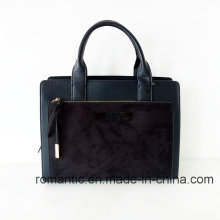 Fashion Brand Designer Women PU Suede Briefcase (NMDK-051646)